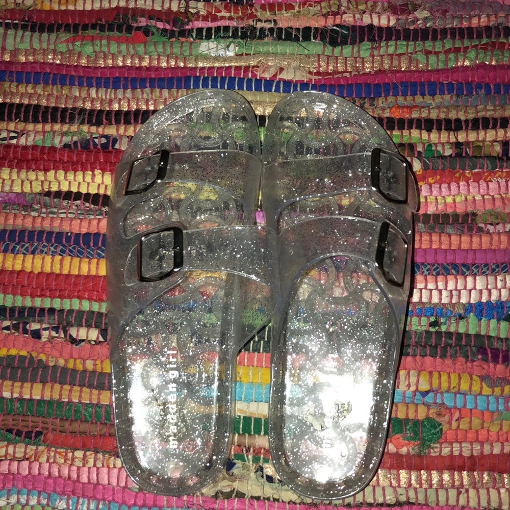 Jelly sandals!